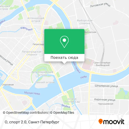 Карта О, спорт 2.0