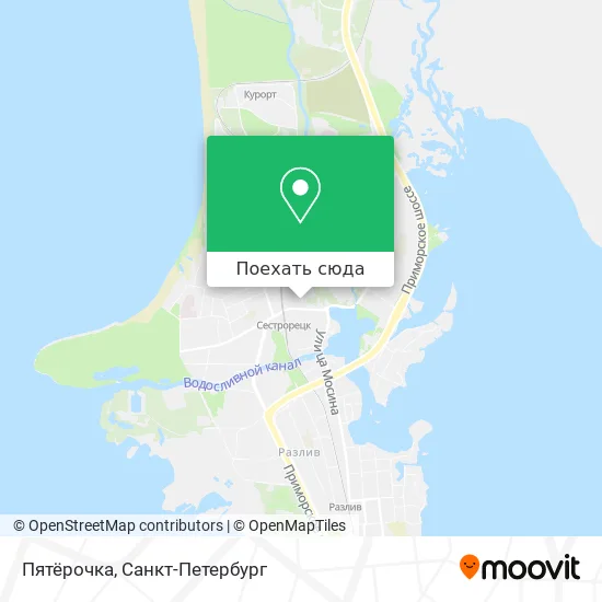 Карта Пятёрочка