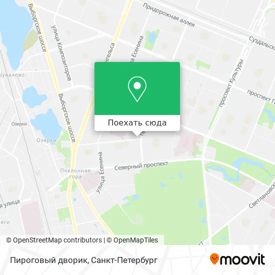 Карта Пироговый дворик