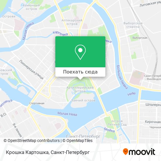 Карта Крошка Картошка