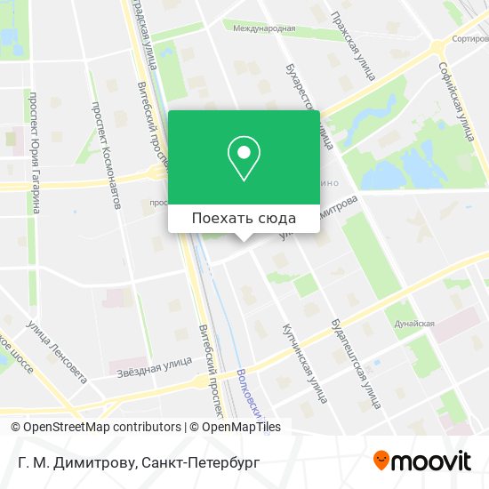Карта Г. М. Димитрову