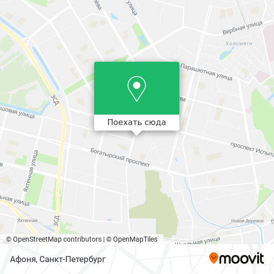 Карта Афоня