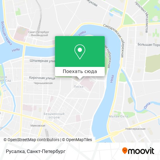 Карта Русалка