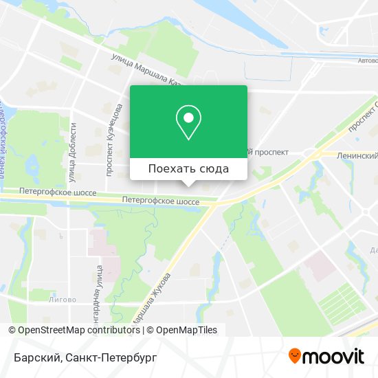 Карта Барский