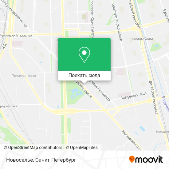 Карта Новоселье