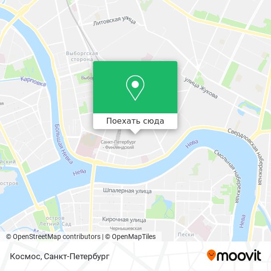 Карта Космос