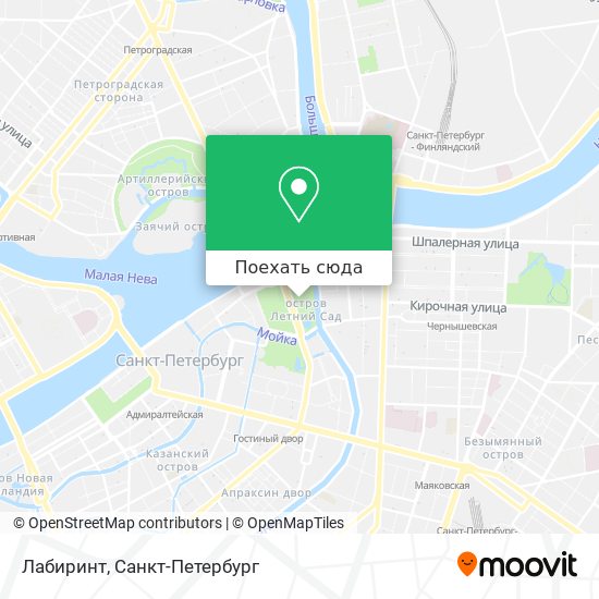 Карта Лабиринт