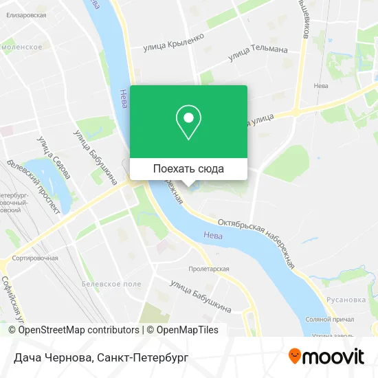 Карта Дача Чернова