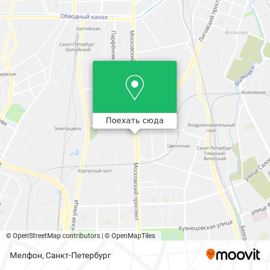 Карта Мелфон