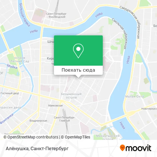 Карта Алёнушка