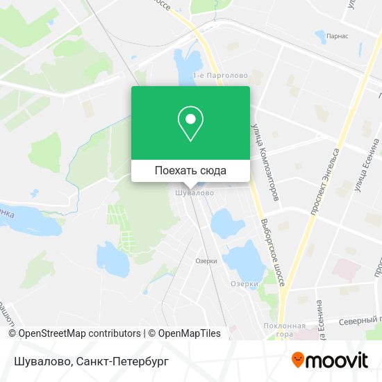 Карта Шувалово