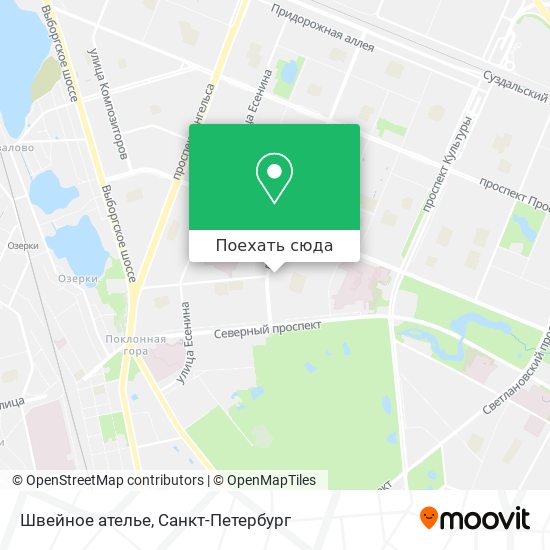 Карта Швейное ателье