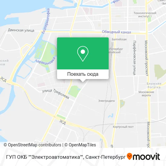 Карта ГУП ОКБ ""Электроавтоматика""