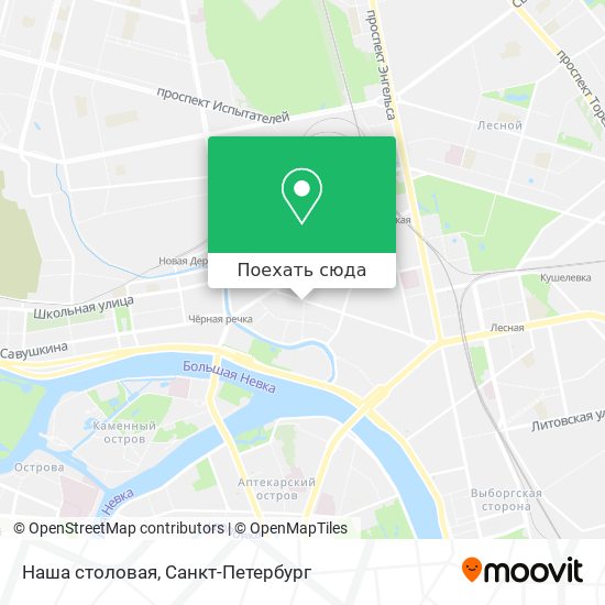 Карта Наша столовая