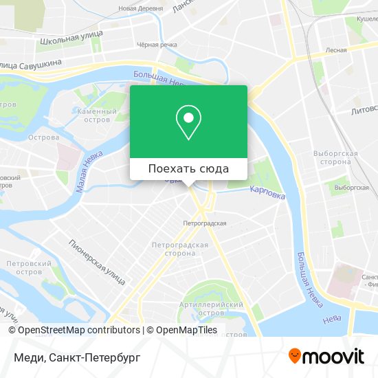 Карта Меди