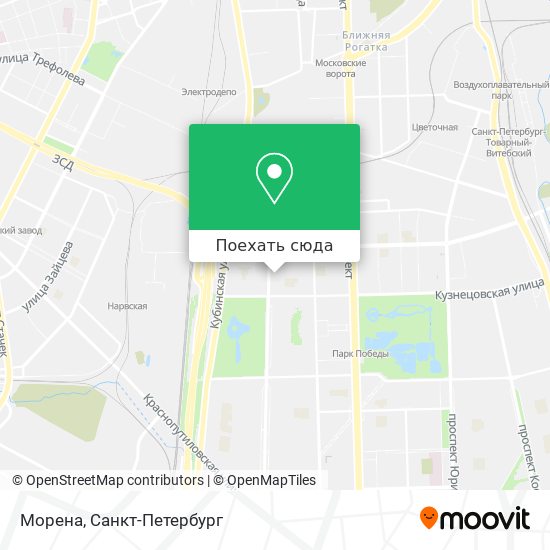 Карта Морена