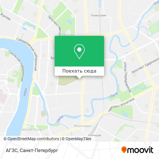 Карта АГЗС