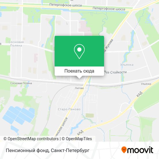 Карта Пенсионный фонд
