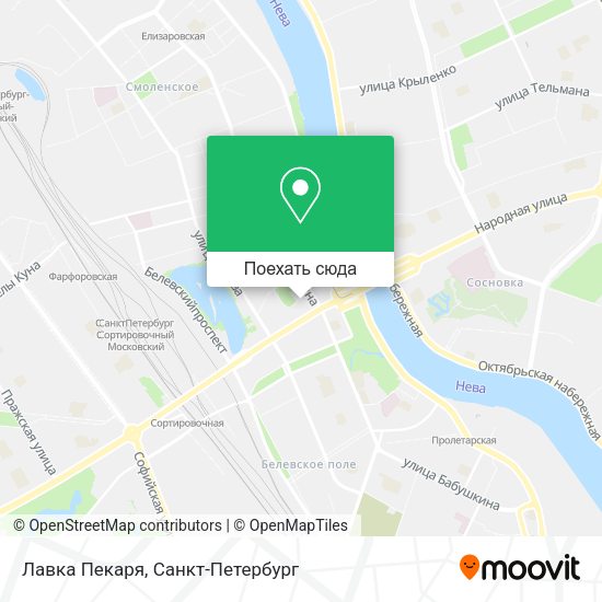 Карта Лавка Пекаря