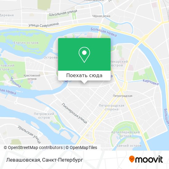 Карта Левашовская