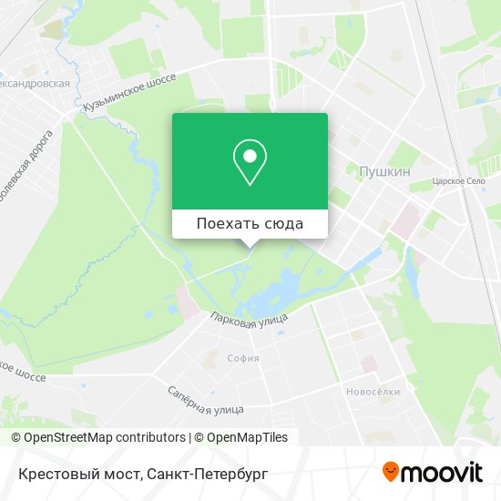 Карта Крестовый мост