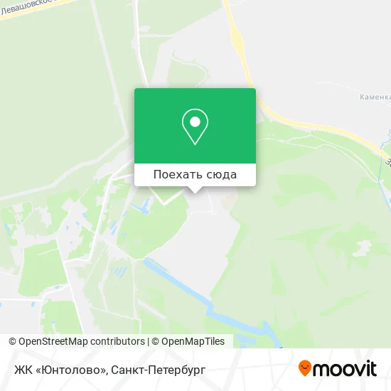 Карта ЖК «Юнтолово»