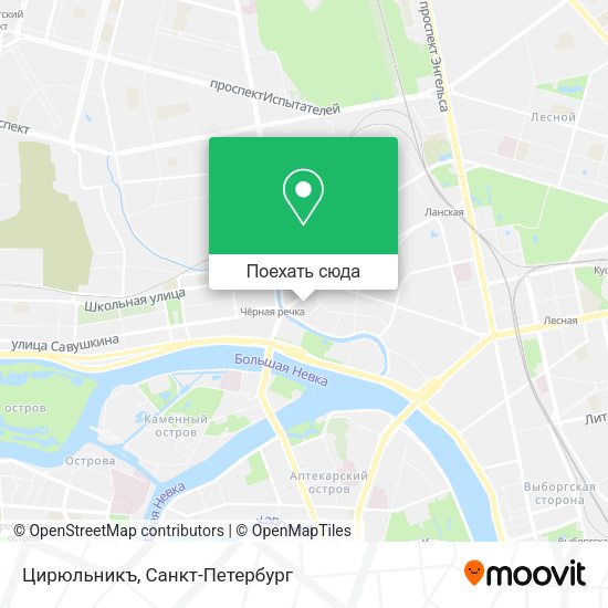 Карта Цирюльникъ