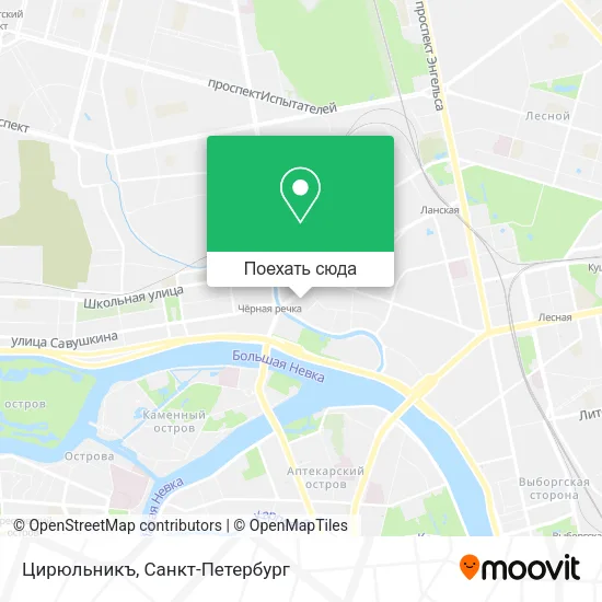 Карта Цирюльникъ