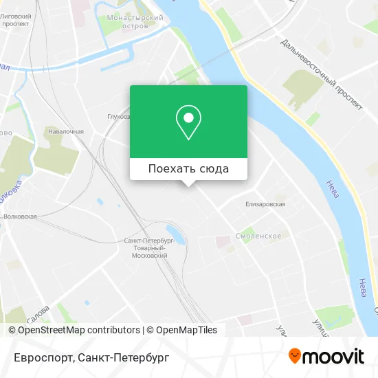 Карта Евроспорт