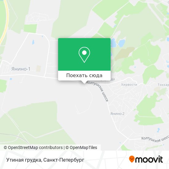 Карта Утиная грудка