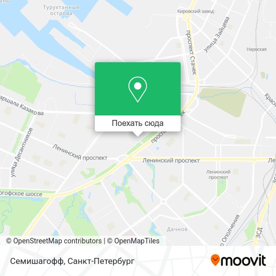 Карта Семишагофф