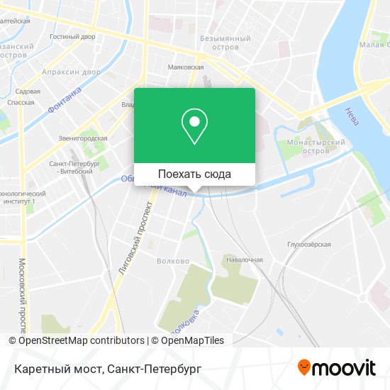 Карта Каретный мост