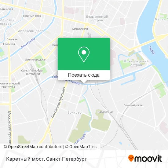 Карта Каретный мост