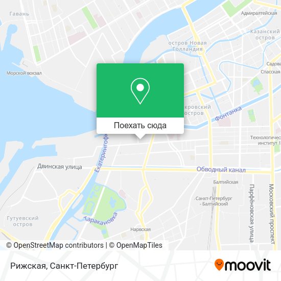 Карта Рижская