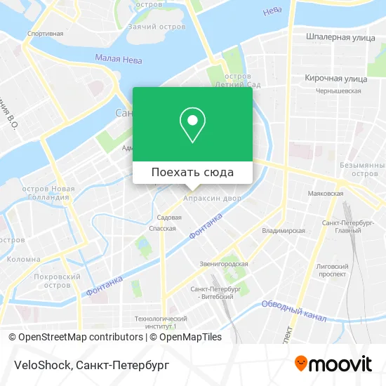 Карта VeloShock