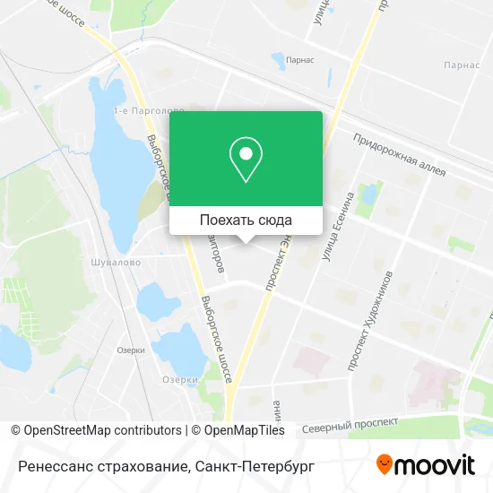 Карта Ренессанс страхование
