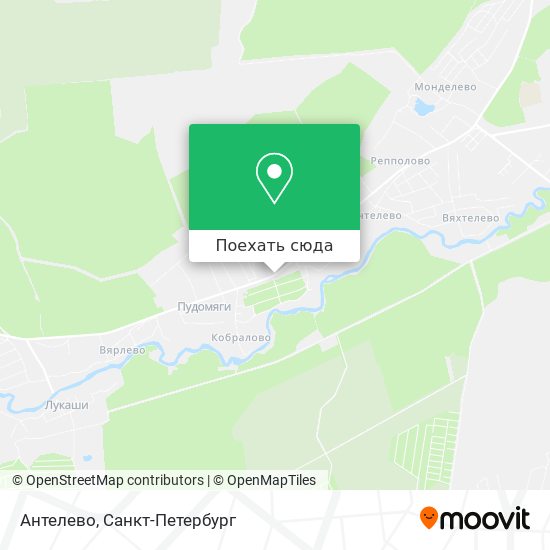 Карта Антелево