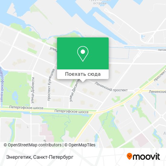 Карта Энергетик