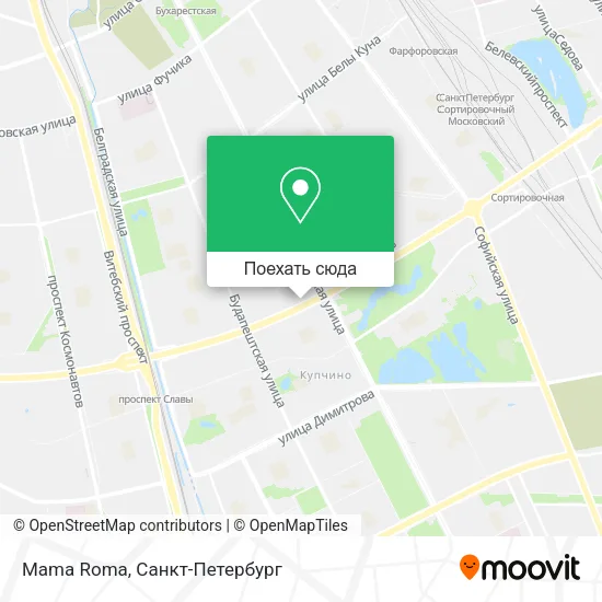 Карта Mama Roma