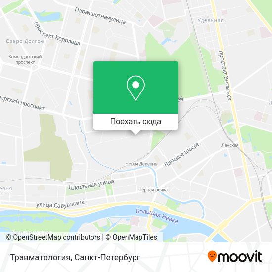 Карта Травматология