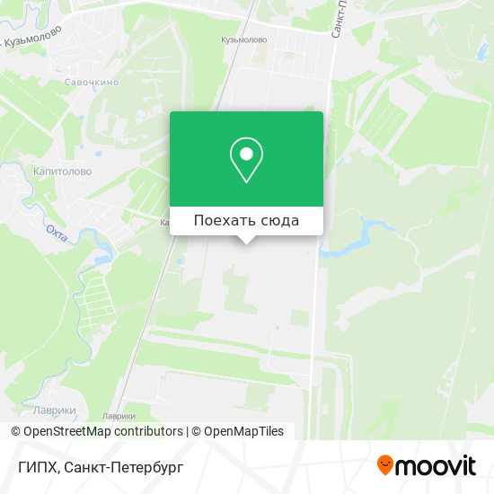Карта ГИПХ