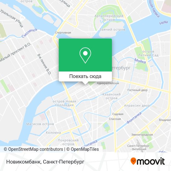 Карта Новикомбанк