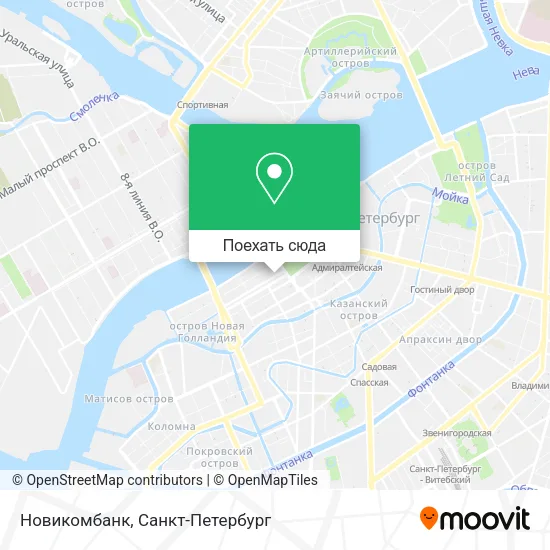 Карта Новикомбанк