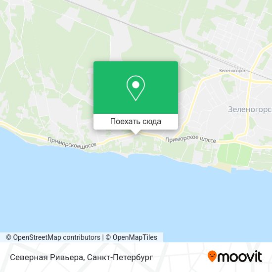 Карта Северная Ривьера