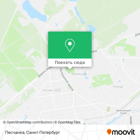 Карта Песчанка