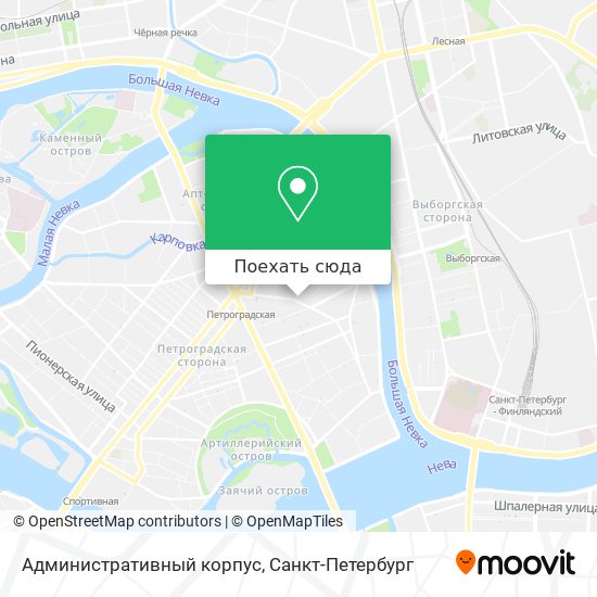 Карта Административный корпус