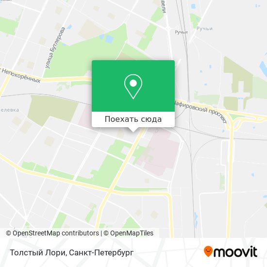 Карта Толстый Лори