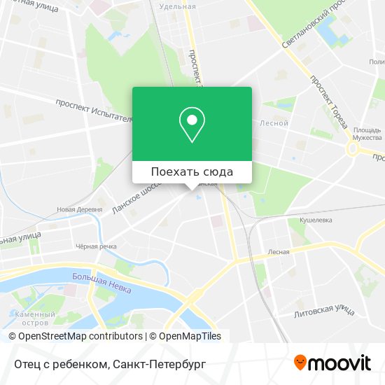 Карта Отец с ребенком