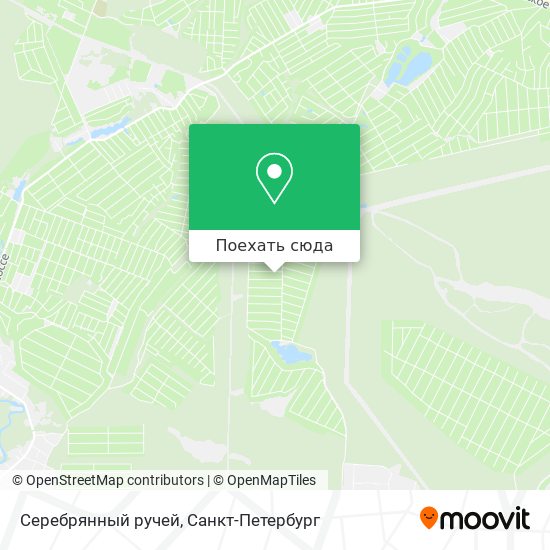 Карта Серебрянный ручей