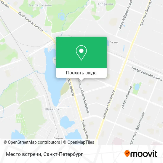 Карта Место встречи